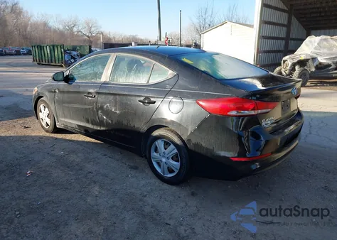 2018 Hyundai Elantra Se from USA, damaged, VIN KMHD74LF5JU455579